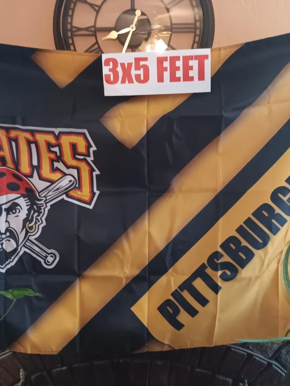 Pittsburgh Pirates Diagonal 3x5 Feet MLB Flag